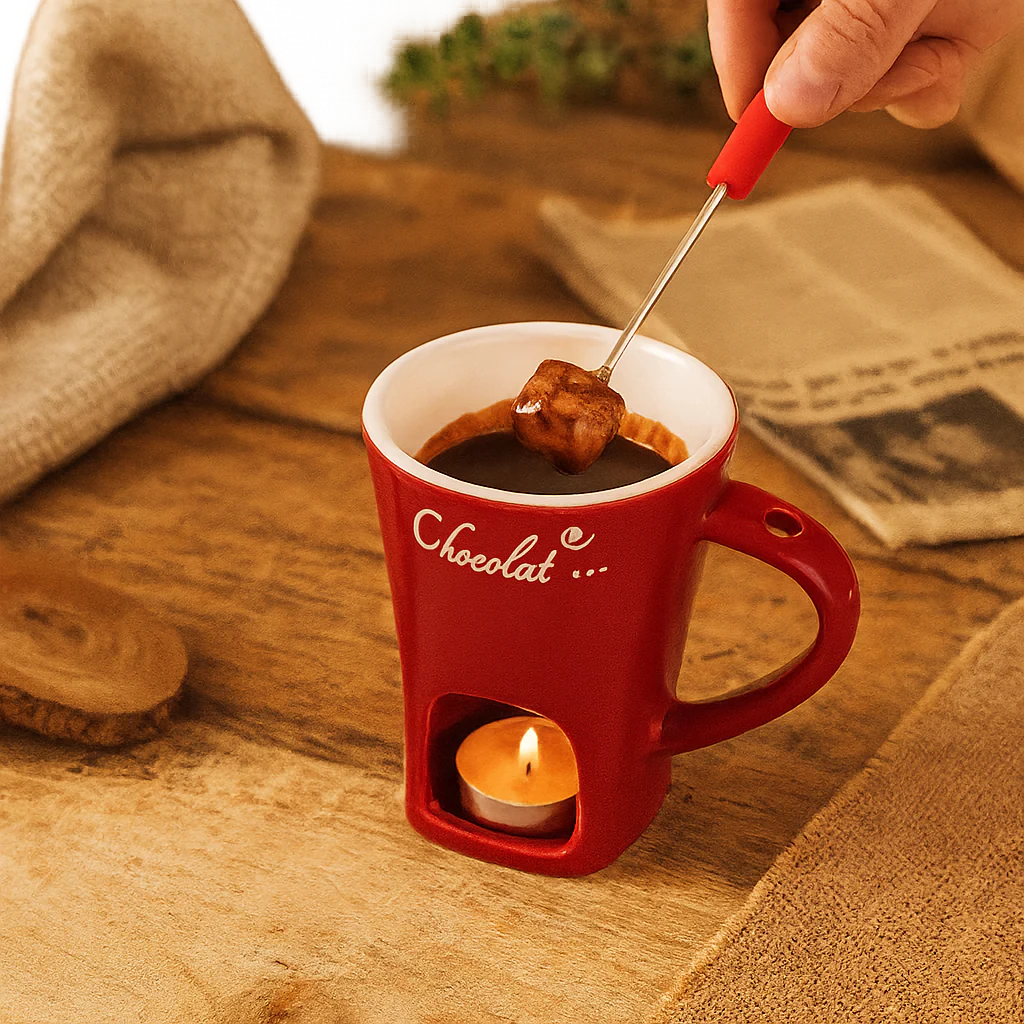 Snug Cup™ Handcrafted Fondue Cup